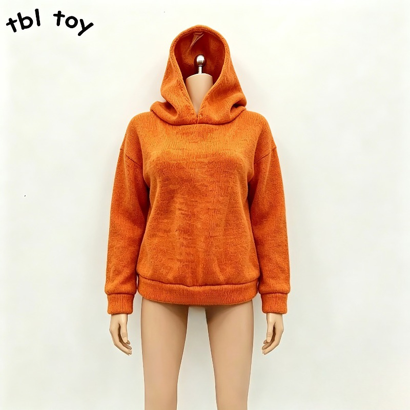 Atv Parts - 1/6 스케일 루즈 후드 스웨터 코트
