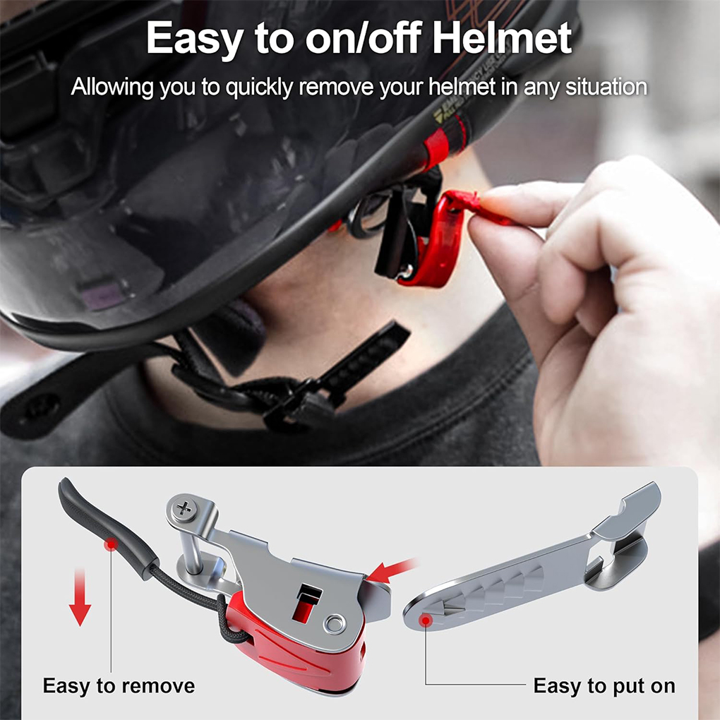경량 헬멧용 퀵 릴리스 버클 키트, 오토바이 헬멧 액세 - Quick Release Buckle Motorcycle Helmet 리뷰 및 가격