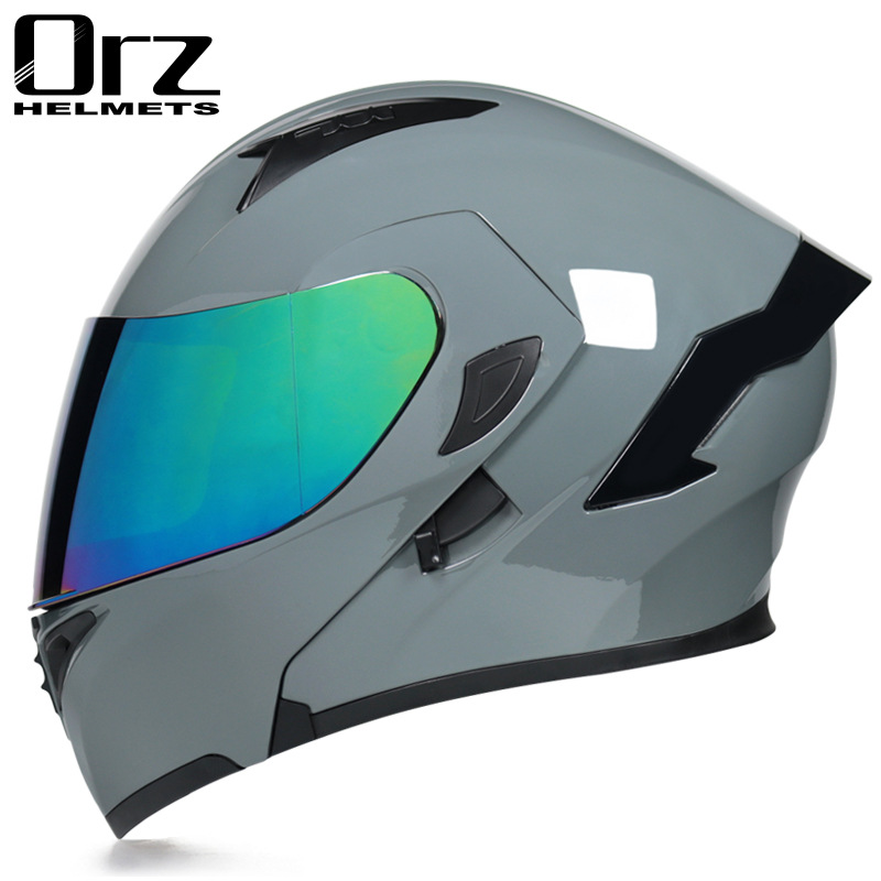 DOT 승인 안전 모듈식 플립 오토바이 헬멧, 항해 레 - Dual Visor Motorcycle Racing Helmet 리뷰 및 가격