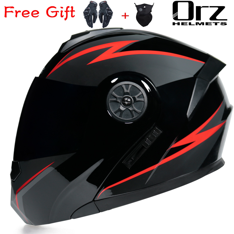 ORZ-161 최신 DOT 인증 안전 모듈식 플립 오토 - Full Face Motorcycle Helmet With Bluetooth 리뷰 및 가격