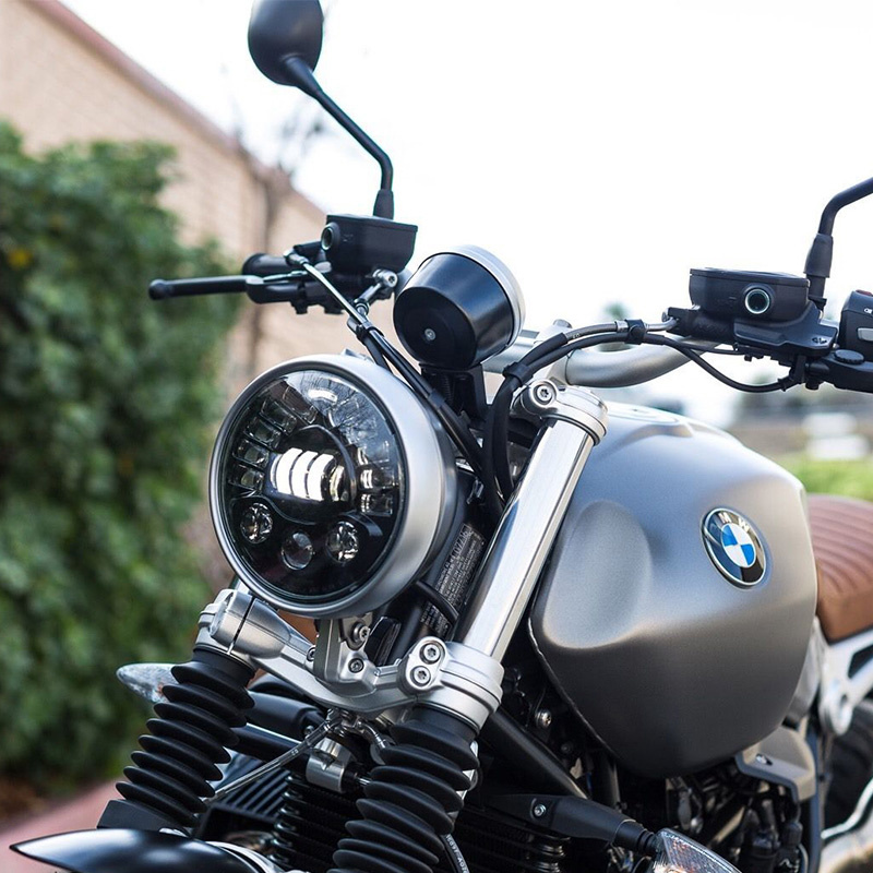 7인치 적응형 라운드 오토바이 LED 프로젝터 헤드라이 - Universal Motorcycle Led Headlight Projector 리뷰 및 가격