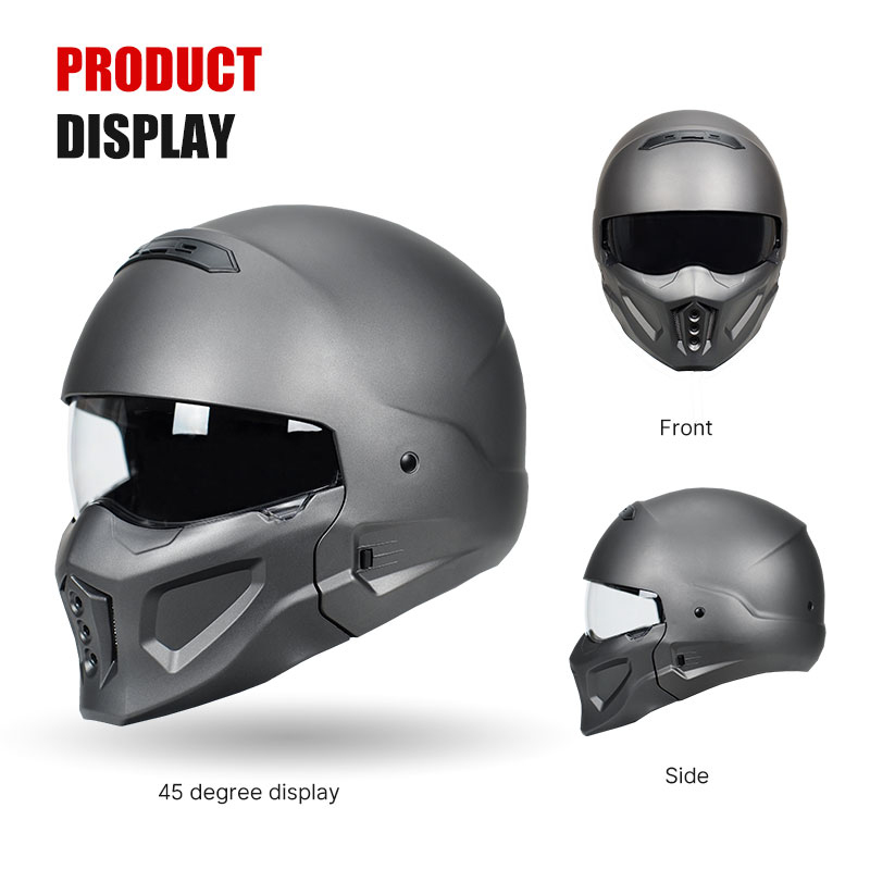 견고하고 밝은 검정색 스콜피온 풀페이스 오토바이 헬멧, - Full Face Motorcycle Helmet With Bluetooth 리뷰 및 가격