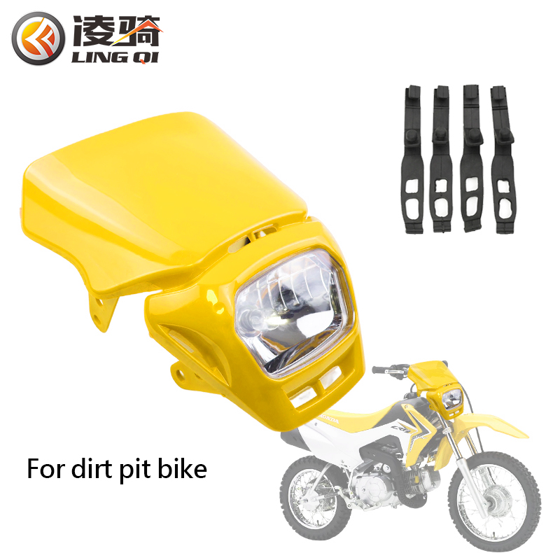 LINGQI 12V 35W LED 헤드라이트 PP 플라 - Universal Motorcycle Led Headlight Projector 리뷰 및 가격